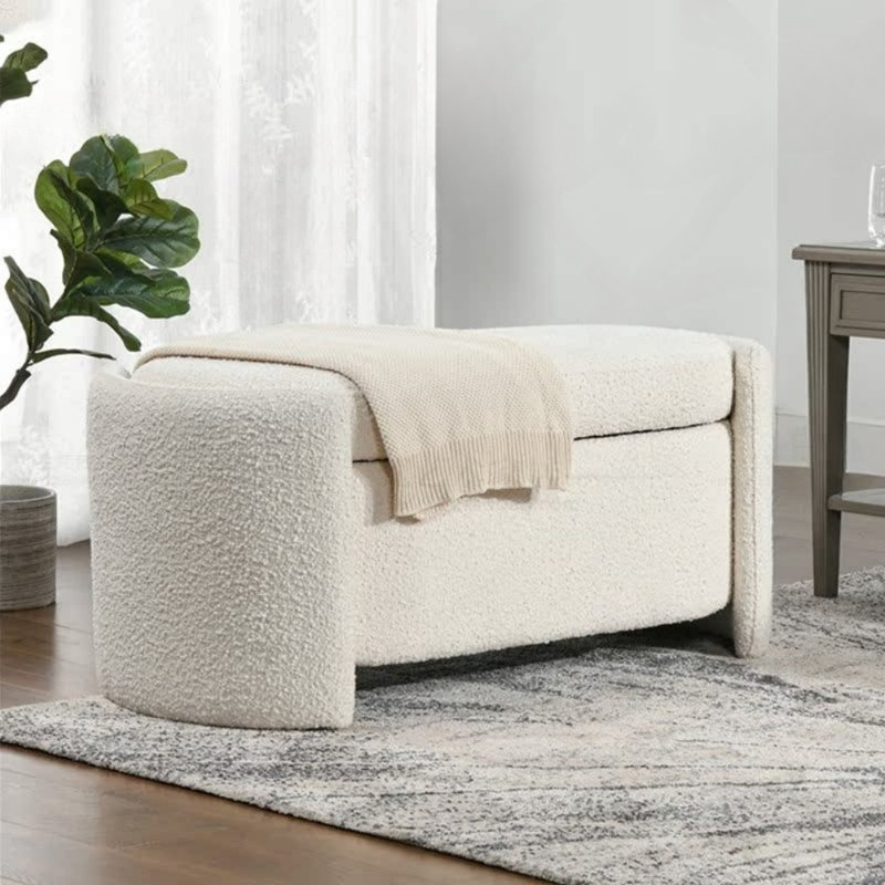 Banc de luxe blanc cassé French Light