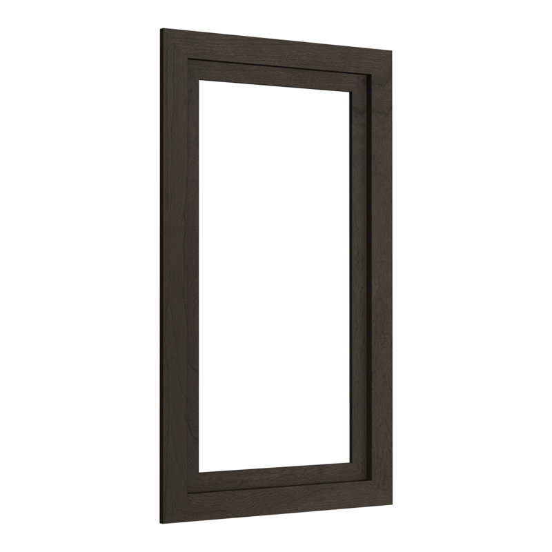 Jacquard Medicine Cabinet Surround, 20.5" Wide, Felt Gray