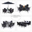 Chaise de patio avec coussin Salem