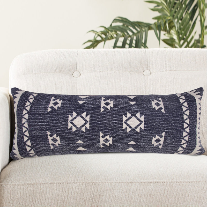 Rectangular Cotton Throw Pillow