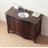 48'' Single Bathroom Vanity with Granite Top