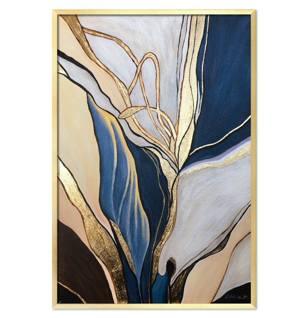 Abstraction - Wrapped Canvas Painting