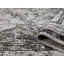 Demico Modern Low Pile Area Rug - Polypropylene Weaving - Jute Backing - Frame Abstract Design Rugs, Grey,-1376018408