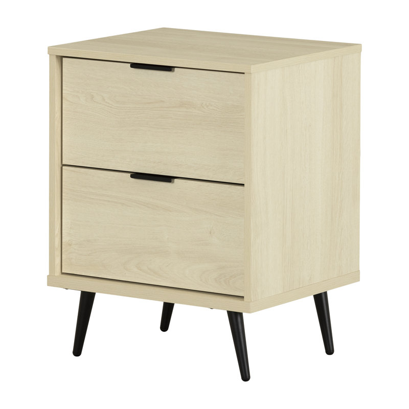 Oxford 2-Drawer Nightstand, Beige