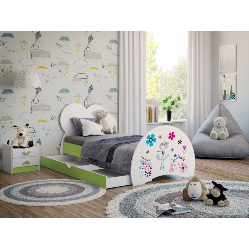 Jayson Standard with Storage Included, Green