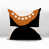 Orange brûlé / noir / blanc cassé