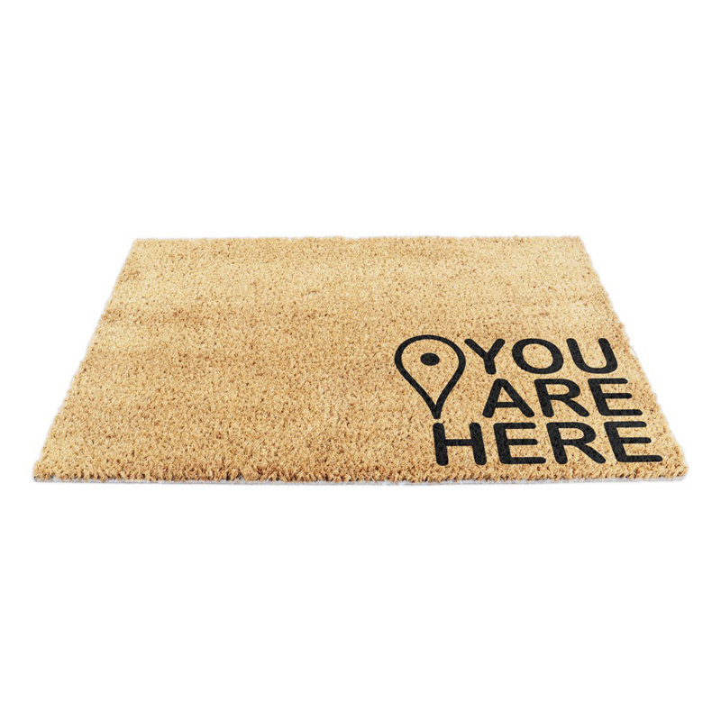 Benefield You Are Here Kitchen Mat