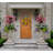 Faux Daisy Polyester 24'' Wreath