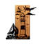 Decorative Wooden Wall Accessory