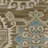 Graicyn Bohemian Medallion Brown/ Teal Area Rug-1432152125