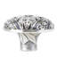 FAIRFAX KNOB WITH TOPAZ, LT. PEACH & SILK CRYSTAL-393208885