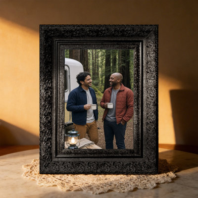 5" x 7" Black 3 PCS Photo Frame for Desk Decor Picture Frame
