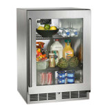 Perlick 24'' W Built-In 144 Cans (12 oz.) 5.2 Cubic Feet Beverage Cooler with Glass Door