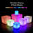 17.12'' Battery Powered Integrated LED Color Changing Outdoor Floor Lamp-61804902