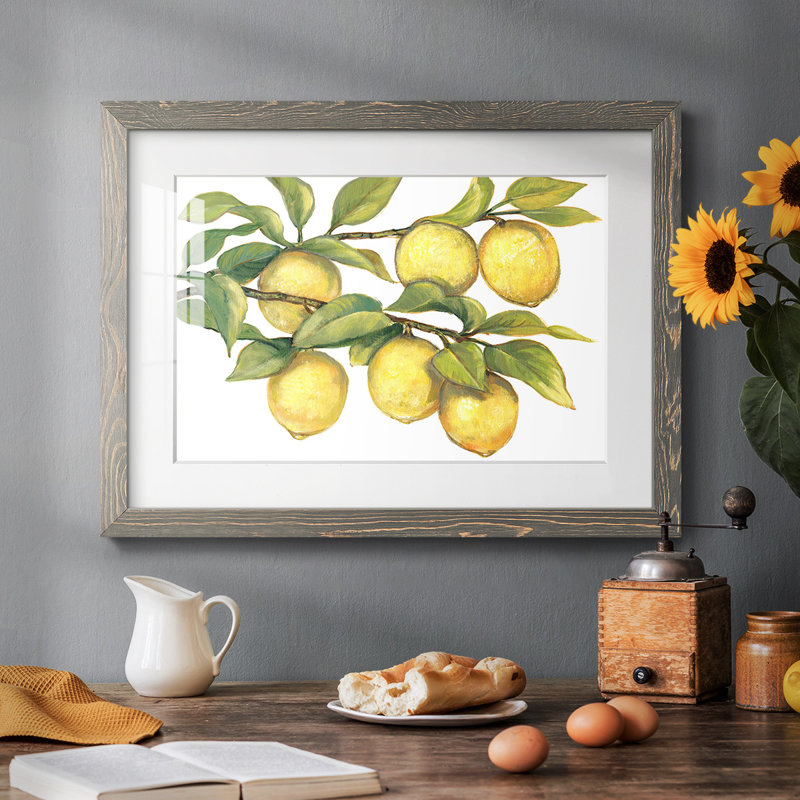 " Ripe For Picking II ", Gris, H 18 po x l 26 po x P 1,5 po