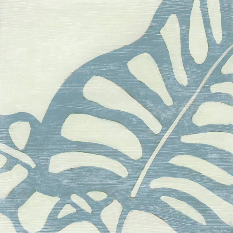 Spa Palms II - Wrapped Canvas Art Prints, 30cm H x 30cm W x 3.8cm D