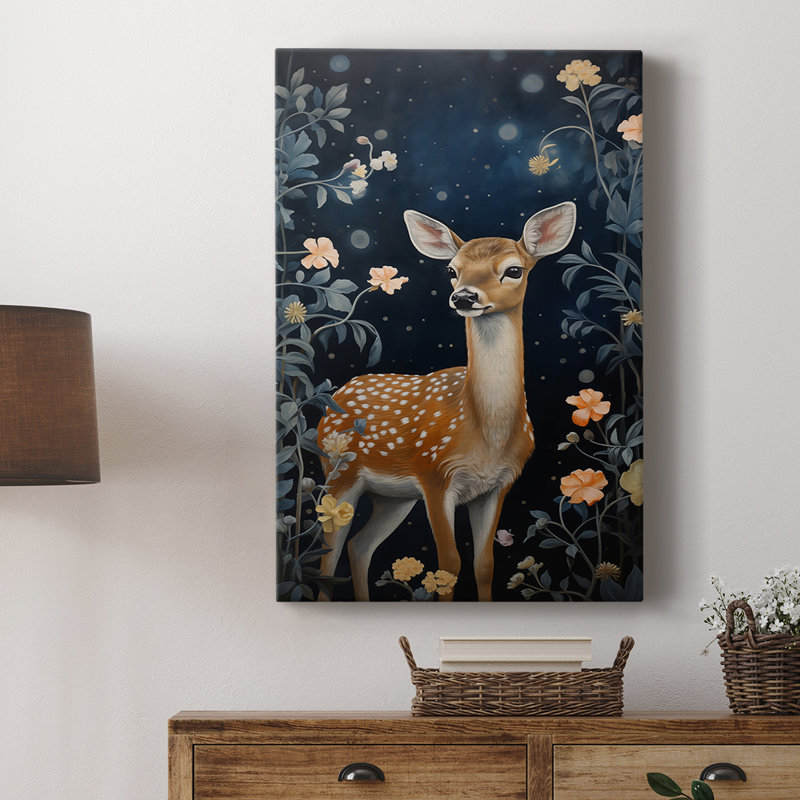ANIMALS Series CDL XXII - Toile tendue avec châssis Premium - Prêt à être accroché, H 27 po x l 18 po