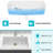 33X22" Drop - In White Quartz Kitchen Sink, Thick Composite, Quiet, Non Porous To Keep Neat, Ultra Smooth For Easy Wipe Off, Comes With Strainers And Bottom Grid Reduce Mess, Clean Up, Assembly-121635939