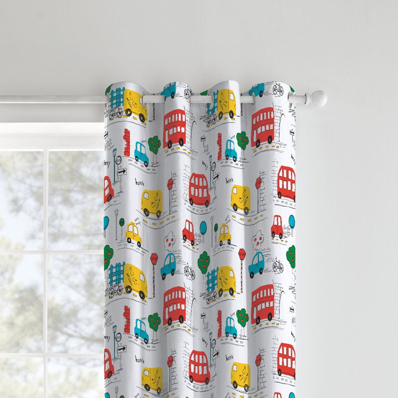 Transport Lined Eyelet Curtains