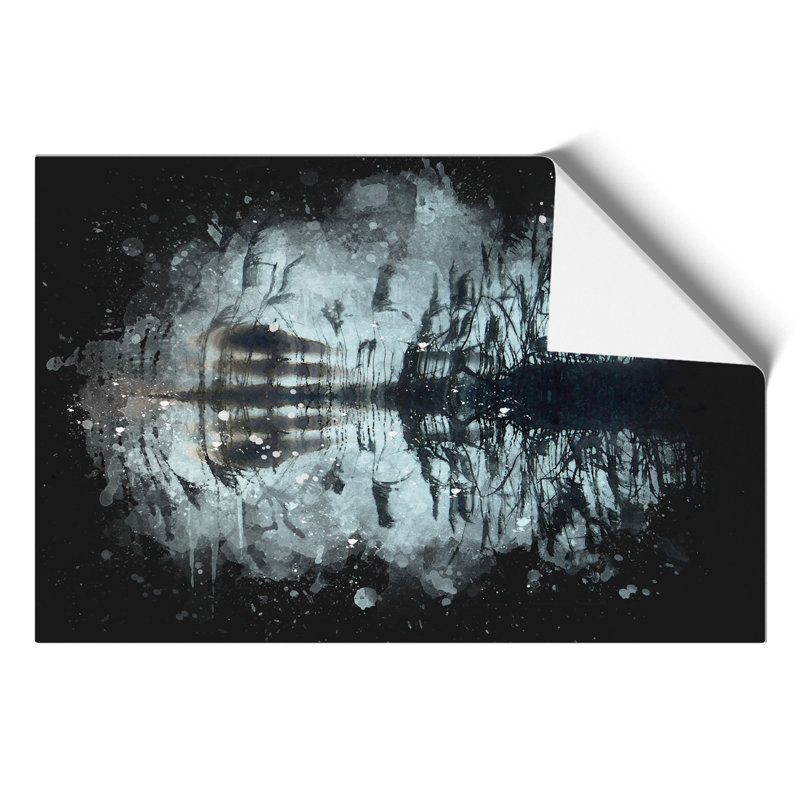Reed Pond - Unframed Graphic Art, 42cm H x 59cm W x 0.1cm D