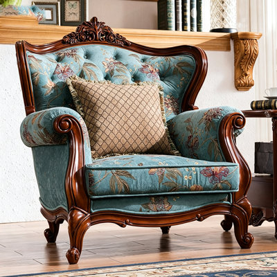 American-style light luxury fabric sofa