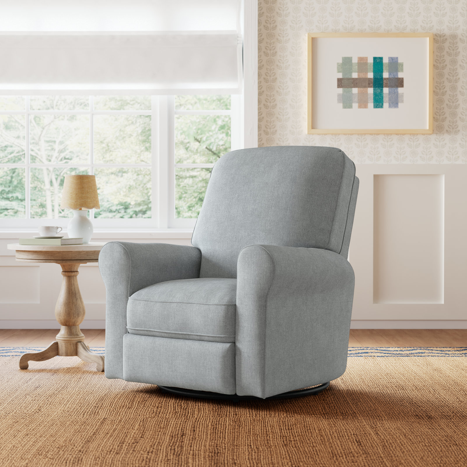 Altair Recliner, Dove Grey Performance