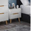 Heriberto 45cm W Manufactured Wood Bedside Table-62273751