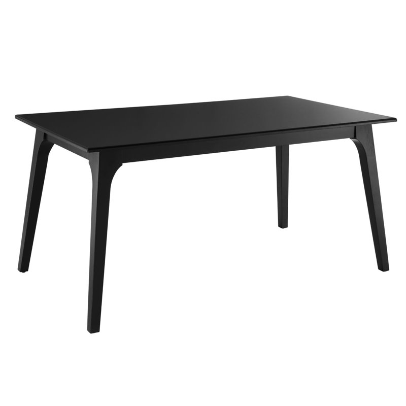 Table de salle à manger Juxtapose, Noir