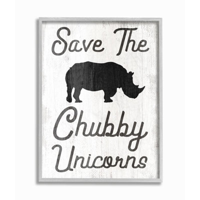 " Save The Chubby Unicorns " by Daphne Polselli