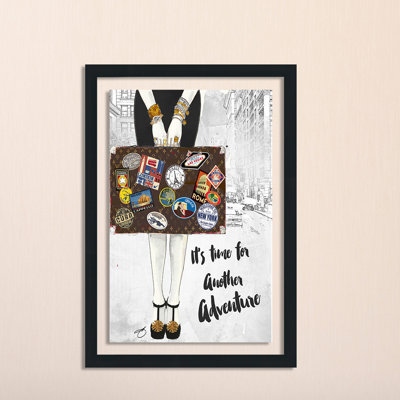 «Autre aventure», impression sur toile