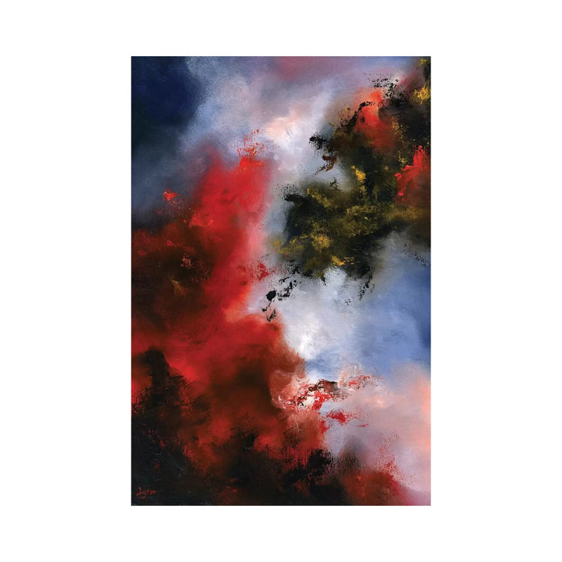 Mystify by Christopher Lyter - Painting on Canvas, 66.04cm H x 20.32cm W x  3.81cm D, Wrapped Canvas