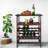 Mohad 18 Bottle Solid Wood Floor Wine Bottle Rack in