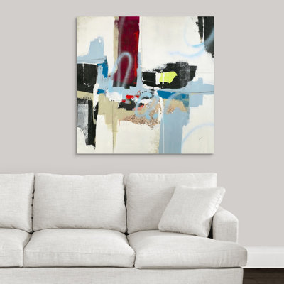 « hard véracité i », peinture sur toile