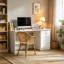 Particle Board / Chipboard Writing Desk-1019903377