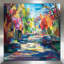 Joyaux du matin - peinture encadrée sur acrylique-1561432933-1561432925