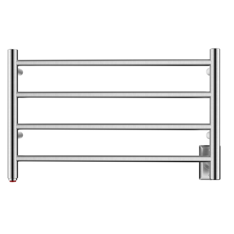 Straight Towel Rail Towel Warmer, Brush