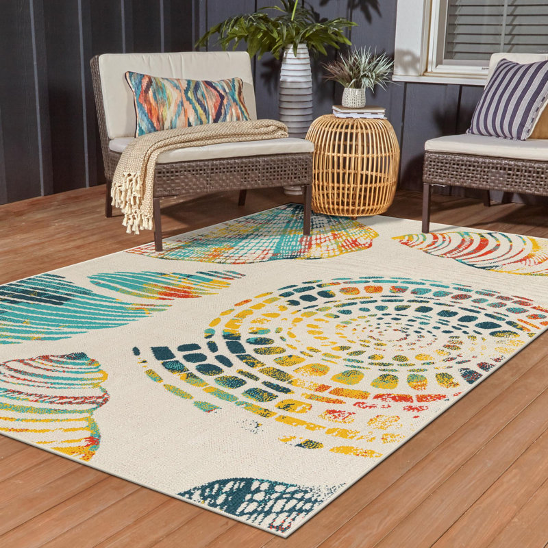 Gaultier Indoor / Outdoor Rug, Rectangle 5'3" x 8'