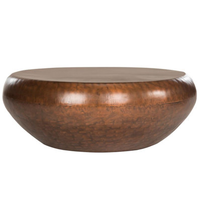 Table basse carrée en fer 39 po Detelina Patience