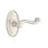 Wave/Drop Privacy (Bed & Bath) Door Lever with Oval Rosette