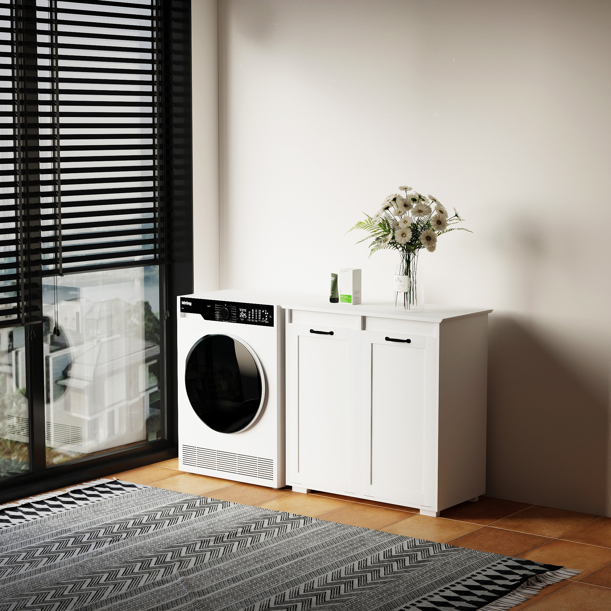George Oliver Laundry Cabinet | Wayfair