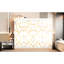 Modern White Queen Bed, Pattern, Led Under, Built-in Outlet Queen-size White, Under,