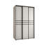 Cannes X 3 Door Steel Wardrobe
