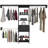 Manchester 250 Closet System, Five Open Shelves-285666752