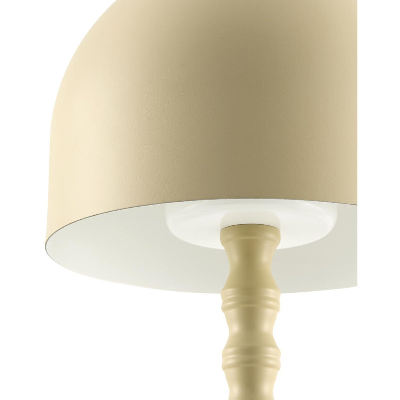 Lampe de table Karmo, Crème, crème