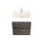 23.4'' Single Bathroom Vanity with Acrylic Top-231461825