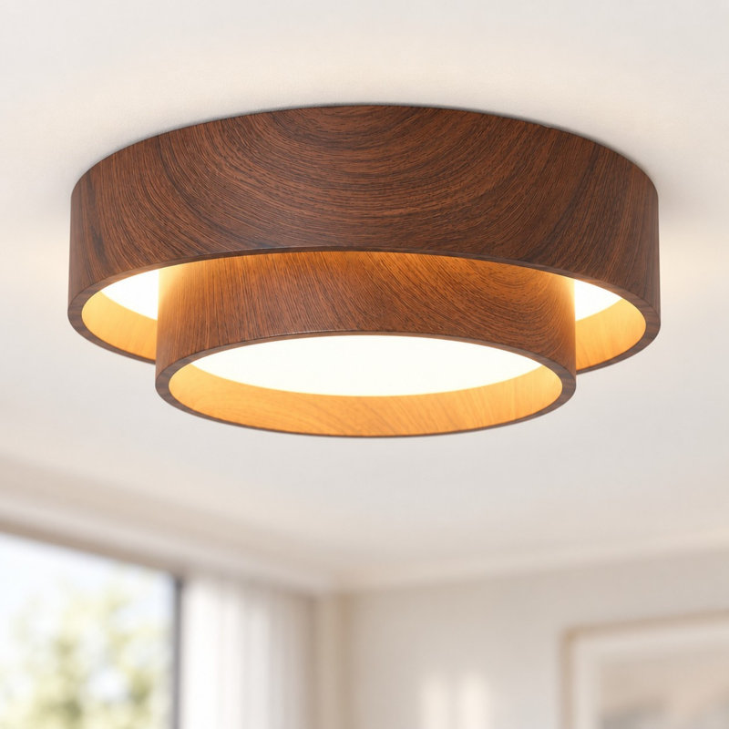 1-Light Integrated LED Flush Mount