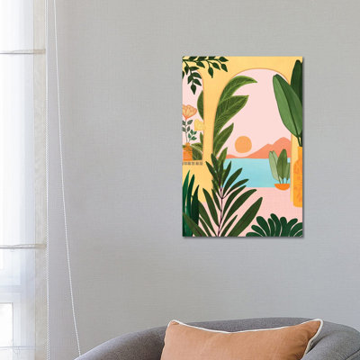 Moroccan Coast - Wrapped Canvas Print