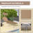 Outdoor Lounge Chair, Adjustable Folding Chaise Lounge, Tanning Chair With Sun Shade For Beach, Camping, Hiking, Backyard, Tan