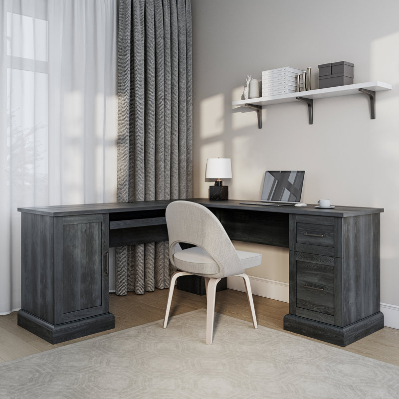 Bureau 66 po Elenamarie, Gris foncé