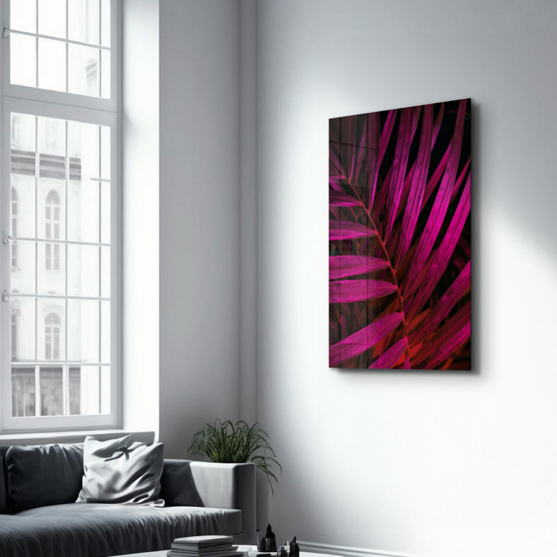 Elegant Tempered Glass Wall Art Painting, 13.8 x 21.7 inches | 100% Tempered Glass, Thickness: 0.16 inches | UV Printed for Vibrant Colors | Perfect for Home Decor, Living Room, & Office Spaces